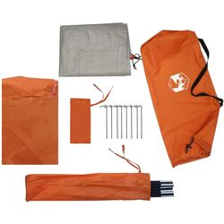 Палатка VidaXL 94329 (Grey/Orange) Thumb