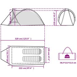 Cort VidaXL 94339 (Green) Thumb