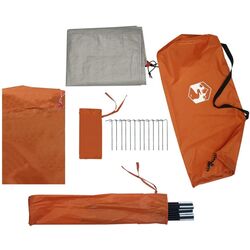 Палатка VidaXL 94341 (Grey/Orange) Thumb