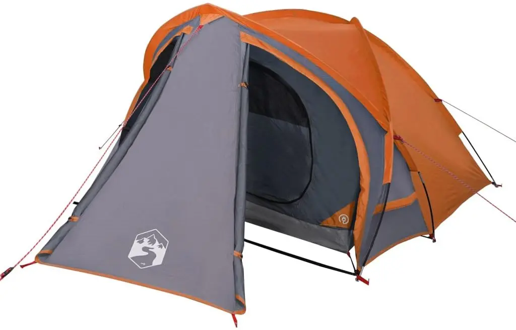 Палатка VidaXL 94341 (Grey/Orange)