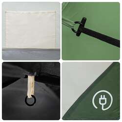 Cort VidaXL 94343 (Green/White) Thumb