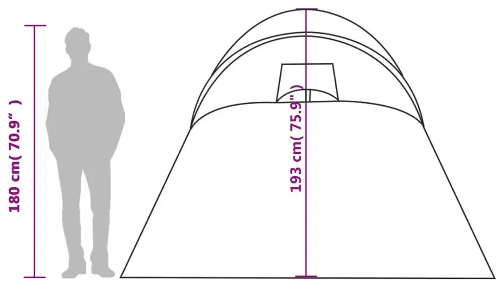 Cort VidaXL 94344 (Blue/Grey)
