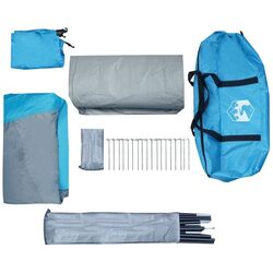 Cort VidaXL 94344 (Blue/Grey) Thumb