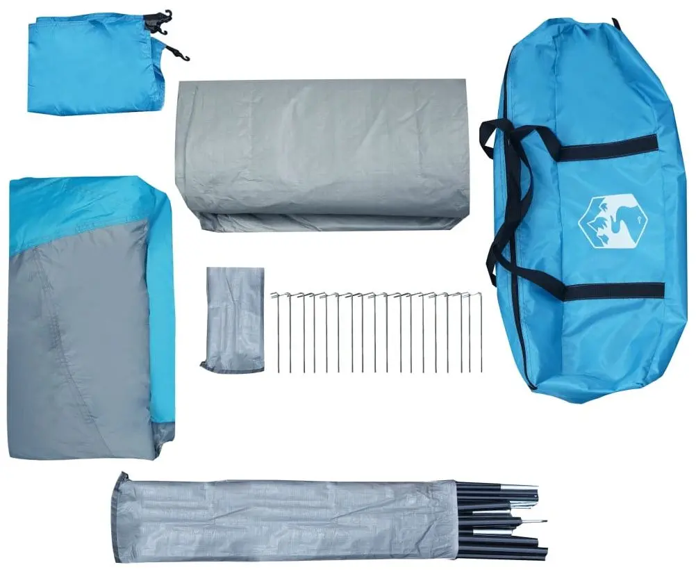 Cort VidaXL 94344 (Blue/Grey)