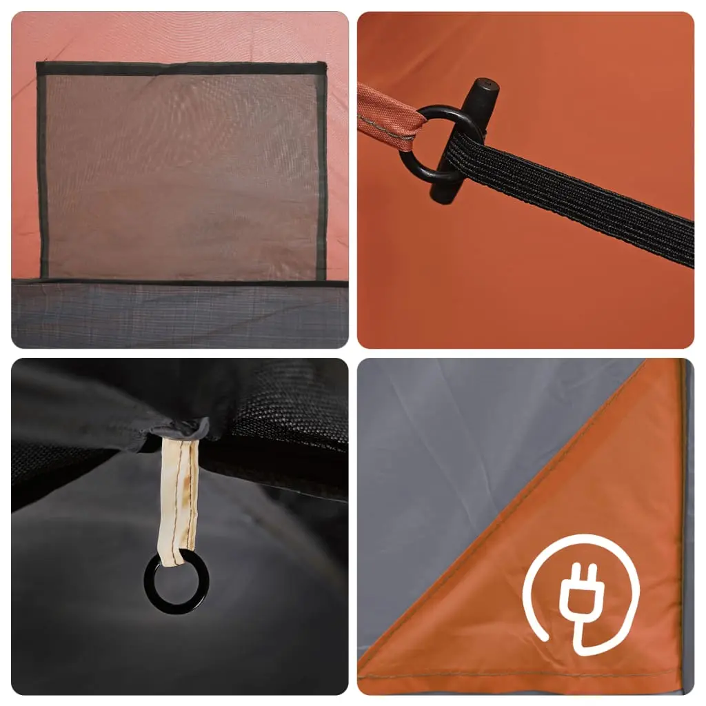 Cort VidaXL 94345 (Grey/Orange)