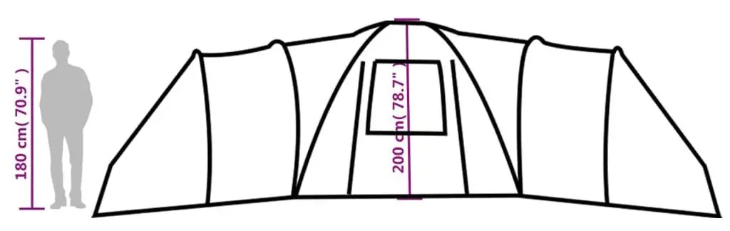 Палатка VidaXL 94347 (Blue)