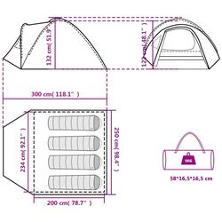 Палатка VidaXL 94352 (White) Thumb