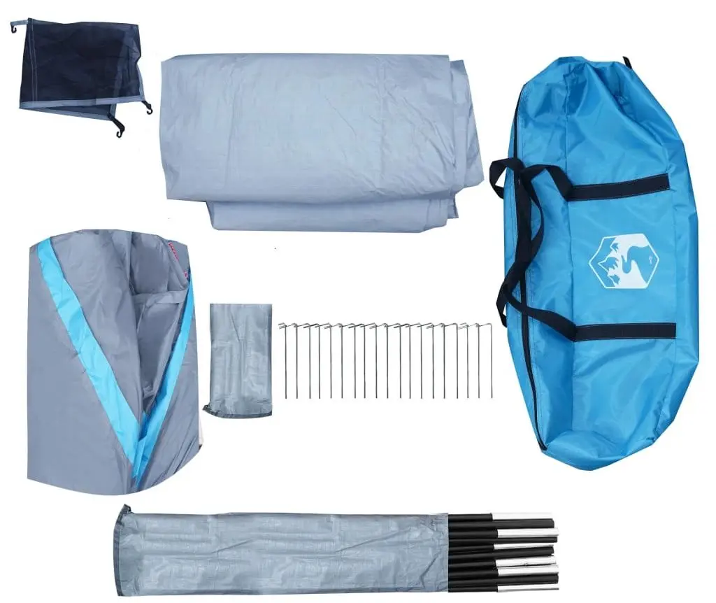 Cort VidaXL 94354 (Blue/Grey)