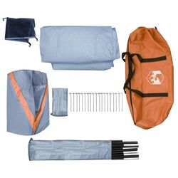 Cort VidaXL 94355 (Grey/Orange) Thumb