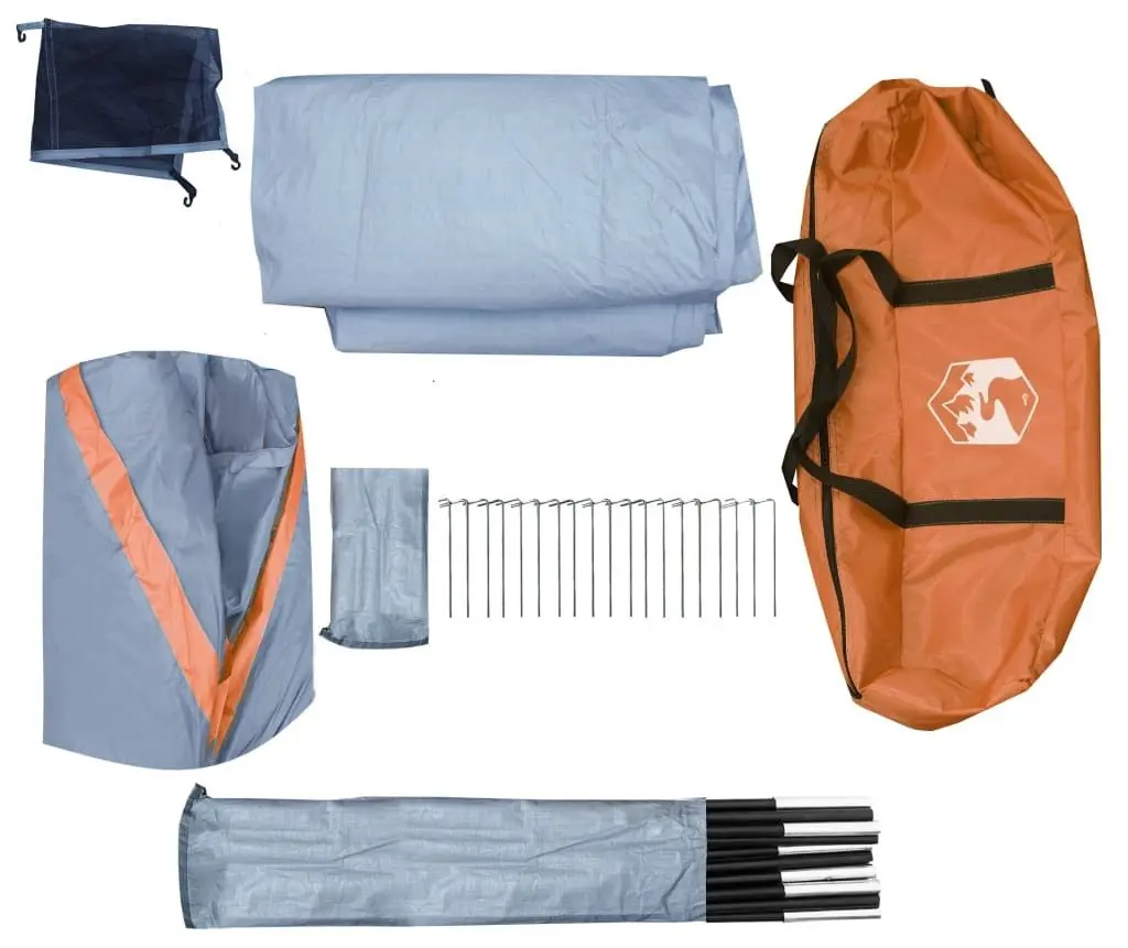 Cort VidaXL 94355 (Grey/Orange)