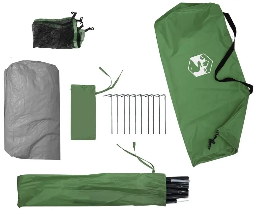 Палатка VidaXL 94356 (Green)