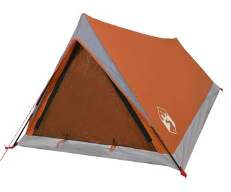 Палатка VidaXL 94364 (Grey/Orange)