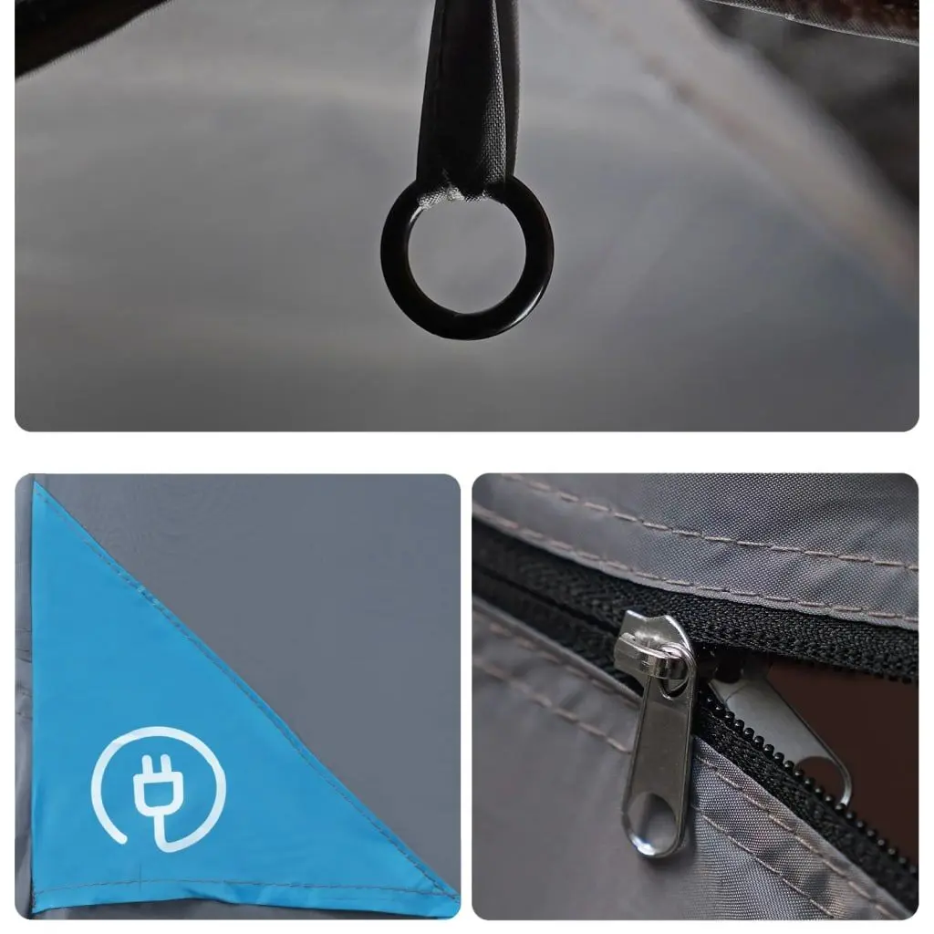 Cort VidaXL 94366 (Blue/Grey)