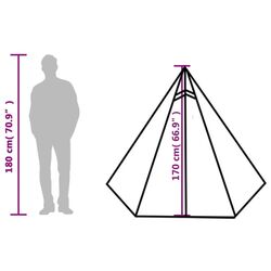 Cort VidaXL 94366 (Blue/Grey) Thumb