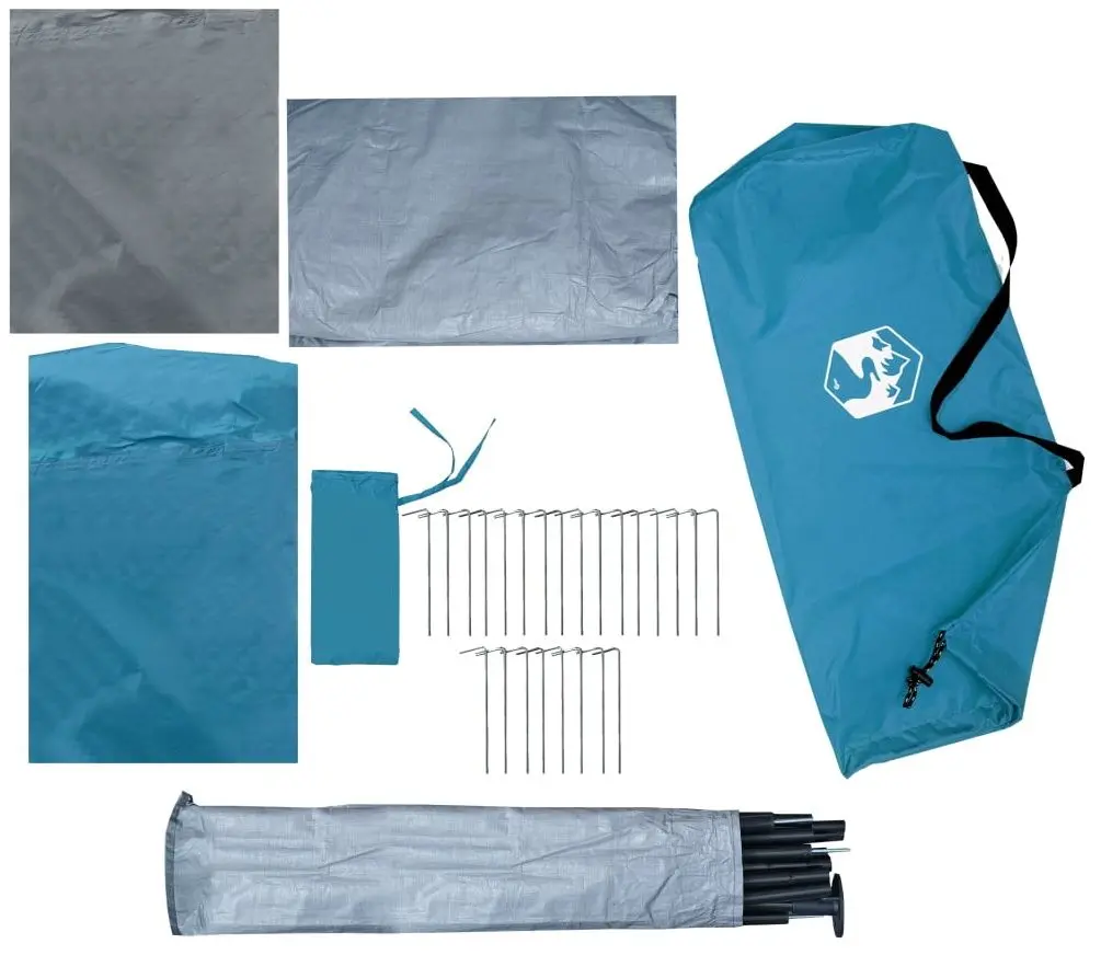 Cort VidaXL 94366 (Blue/Grey)