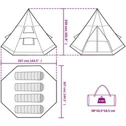 Cort VidaXL 94381 (Blue) Thumb