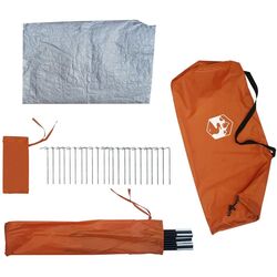 Cort VidaXL 94382 (Grey/Orange) Thumb