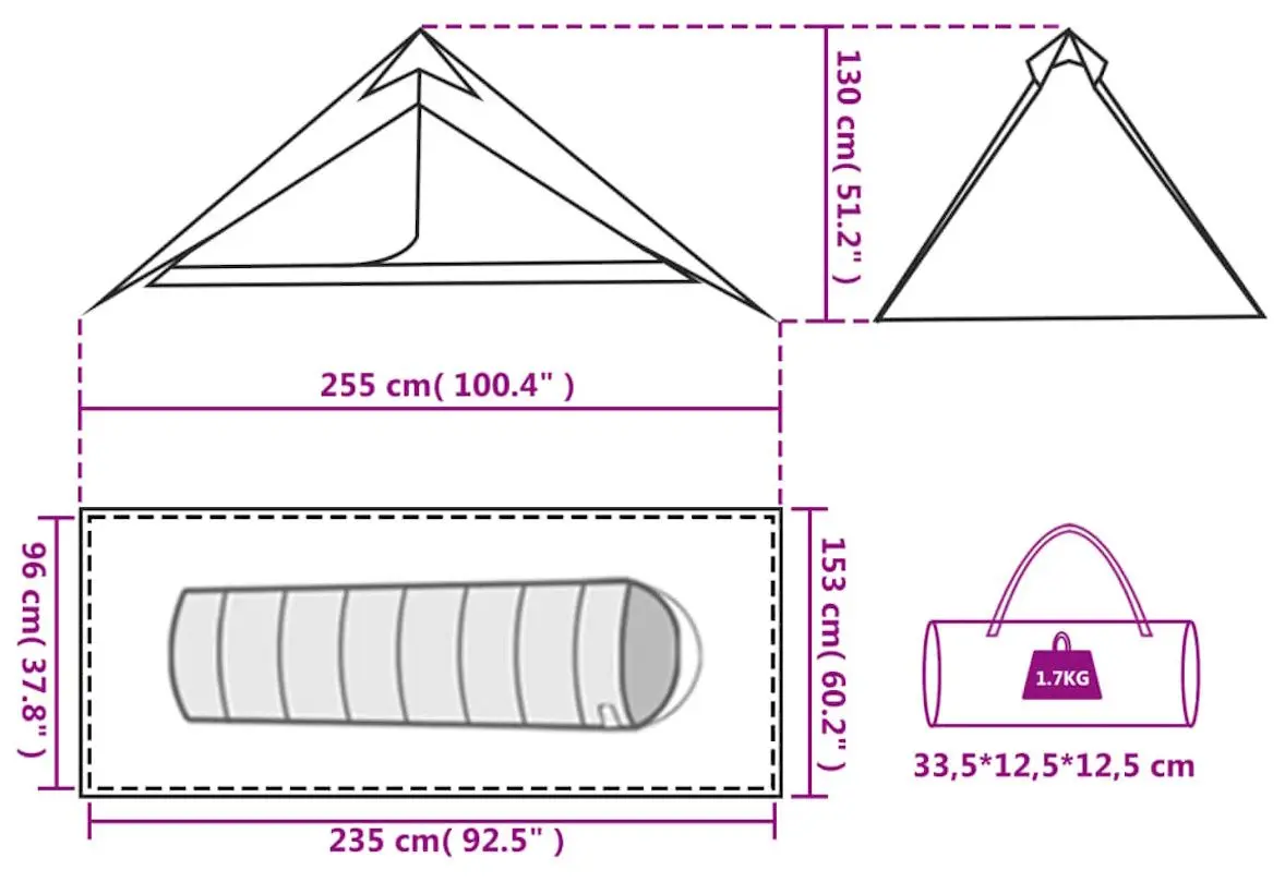 Cort VidaXL 94383 (Green)