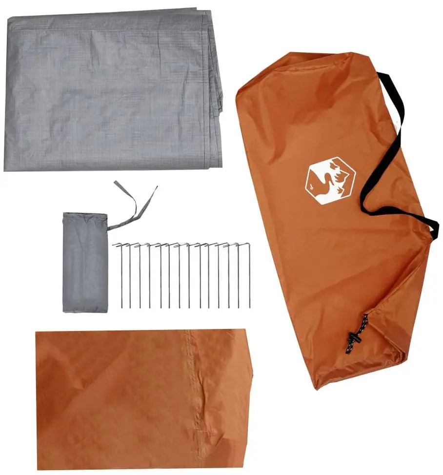 Cort VidaXL 94385 (Grey/Orange)