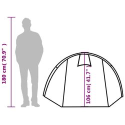 Cort VidaXL 94395 (Blue/Grey) Thumb