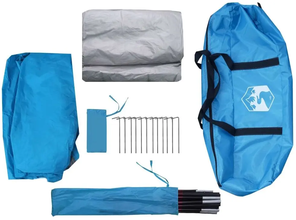 Cort VidaXL 94413 (Blue/Grey)