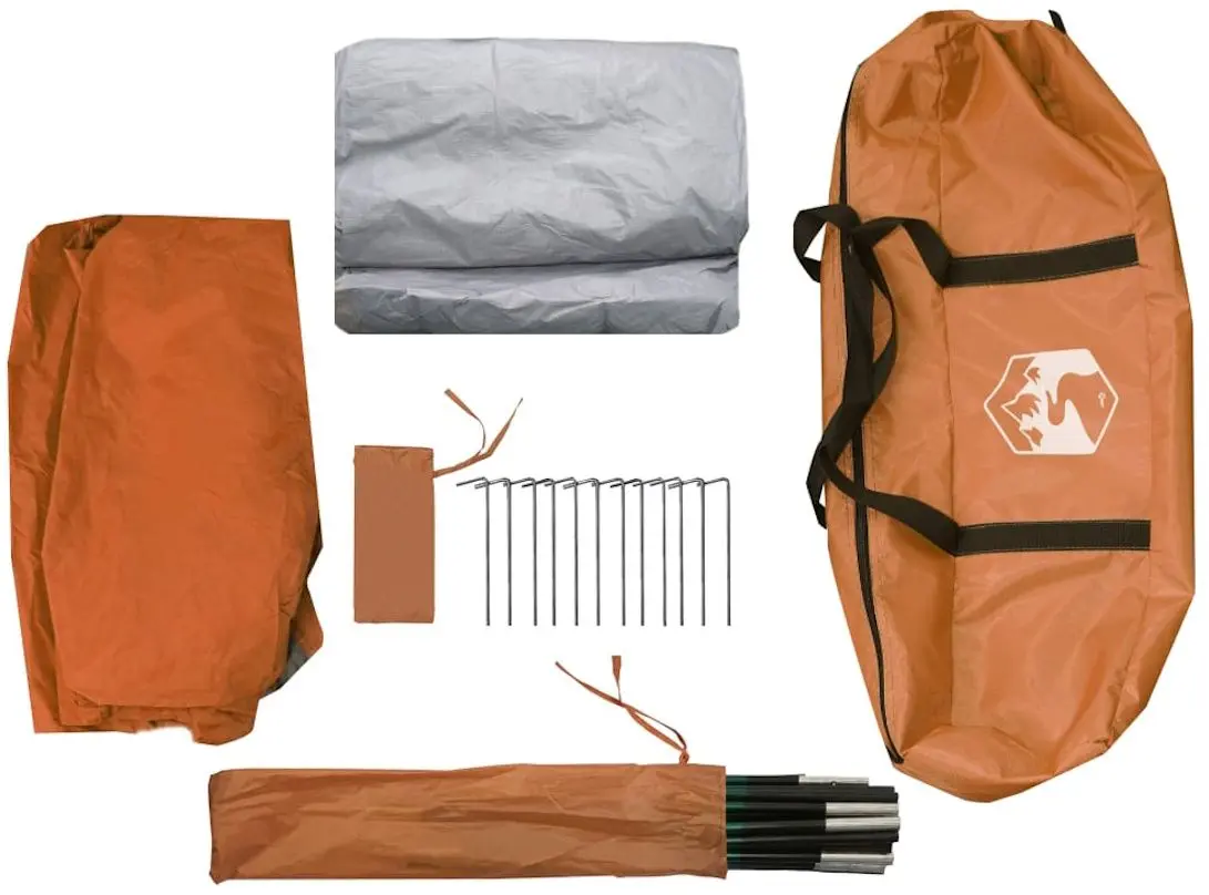 Cort VidaXL 94414 (Grey/Orange)