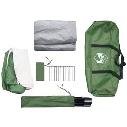 Палатка VidaXL 94415 (Green/White) Thumb