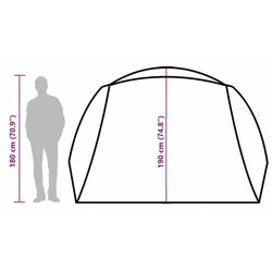 Cort VidaXL 94418 (Green/White) Thumb