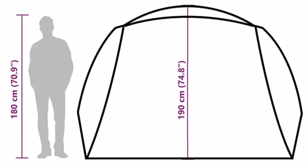 Cort VidaXL 94418 (Green/White)