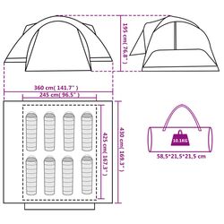 Cort VidaXL 94422 (Blue) Thumb