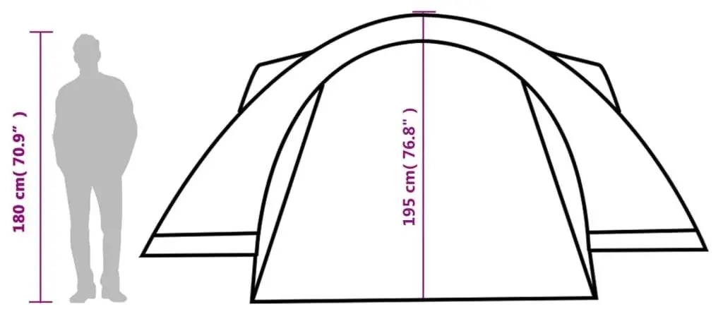 Cort VidaXL 94422 (Blue)