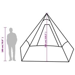 Cort VidaXL 94427 (Green) Thumb