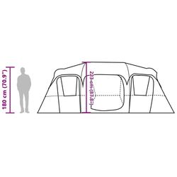 Cort VidaXL 94539 (Green/White) Thumb