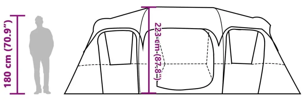 Cort VidaXL 94539 (Green/White)