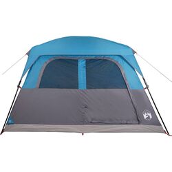 Палатка VidaXL 94546 (Blue/Grey) Thumb