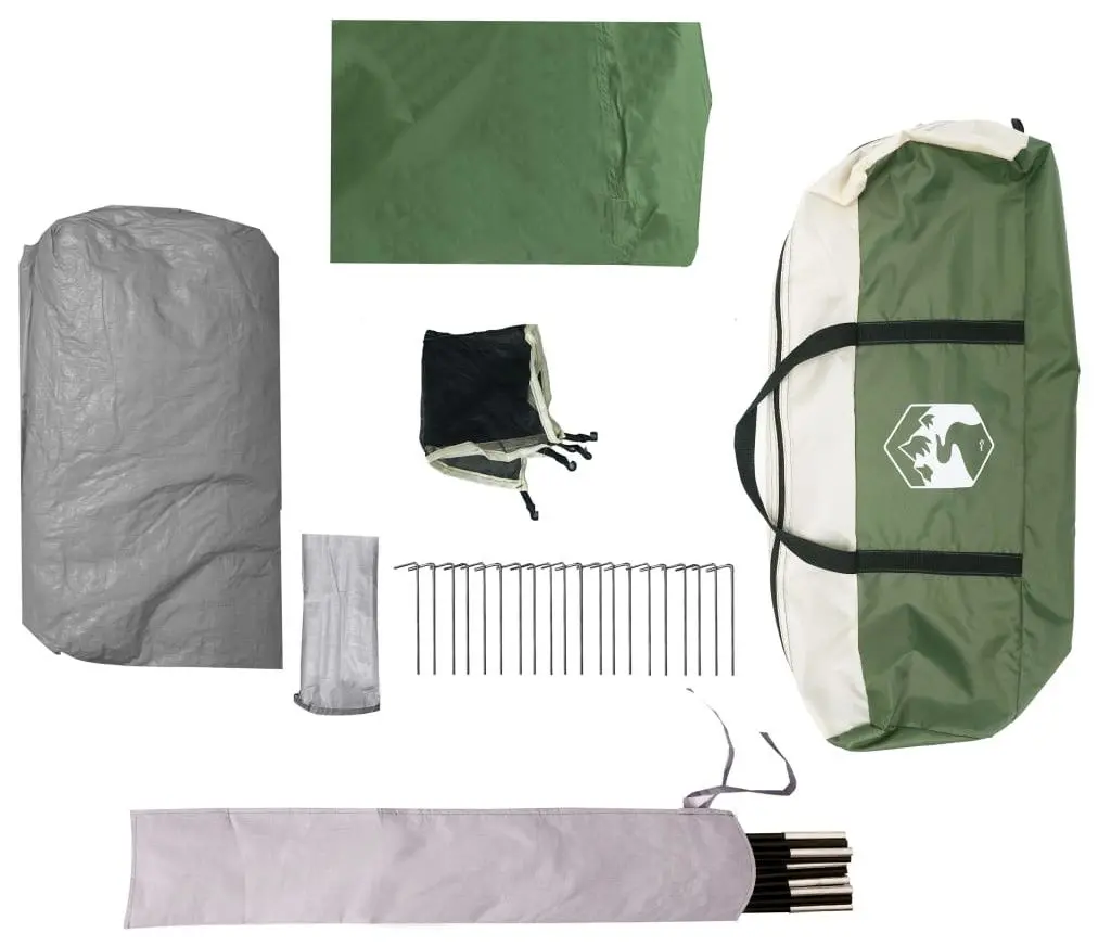 Палатка VidaXL 94548 (Green/White)