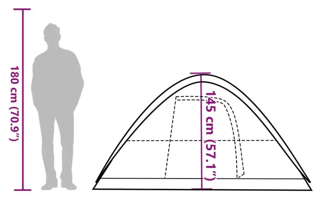 Cort VidaXL 94551 (Green/White)