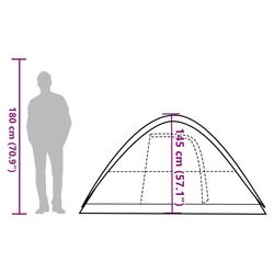 Cort VidaXL 94552 (Blue/Grey) Thumb