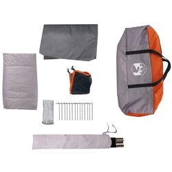 Палатка VidaXL 94553 (Orange/Grey) Thumb