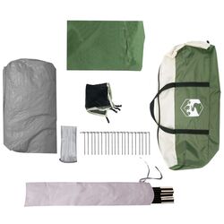 Палатка VidaXL 94555 (Green/White) Thumb