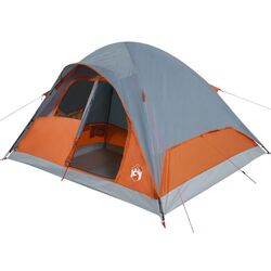 Палатка VidaXL 94557 (Grey/Orange) Thumb