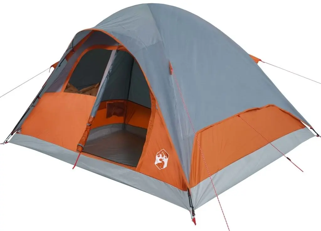 Палатка VidaXL 94557 (Grey/Orange)