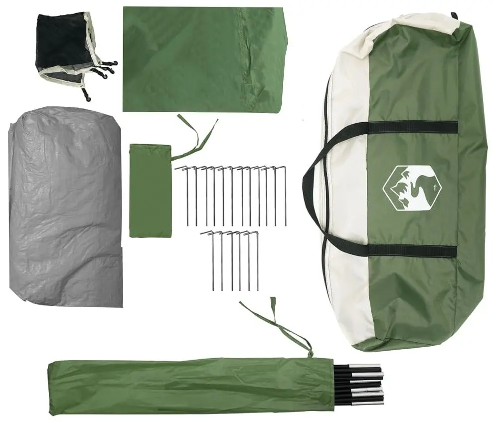 Cort VidaXL 94563 (Green/Grey)