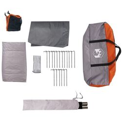 Палатка VidaXL 94565 (Grey/Orange) Thumb