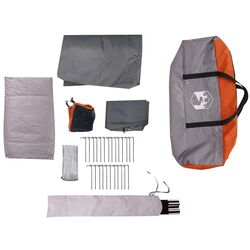 Палатка VidaXL 94568 (Grey/Orange) Thumb