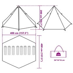 Палатка VidaXL 94583 (Blue) Thumb