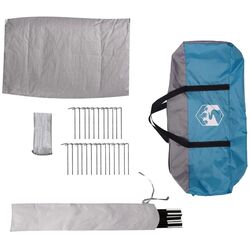 Палатка VidaXL 94595 (Blue/Grey) Thumb