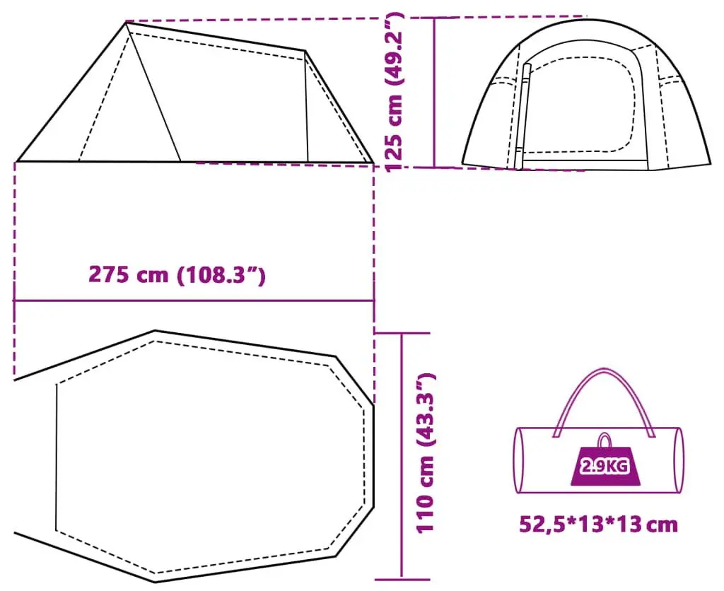 Cort VidaXL 94600 (Green)