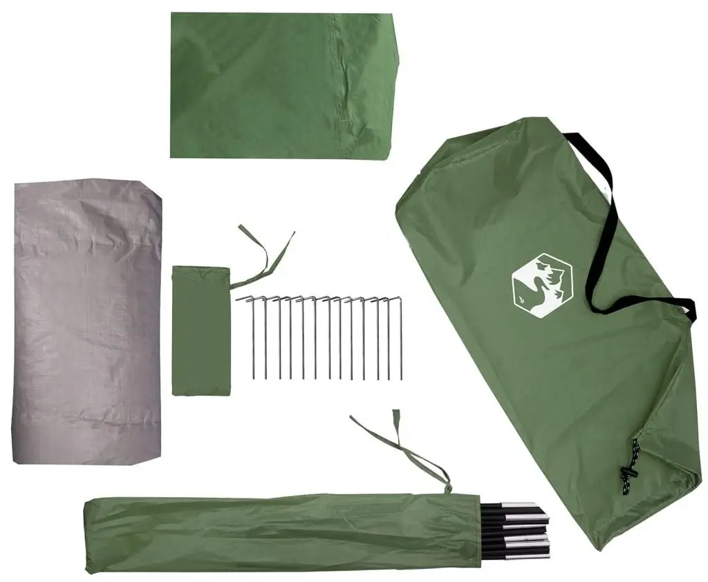 Палатка VidaXL 94604 (Green)