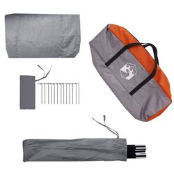 Палатка VidaXL 94614 (Grey/Orange) Thumb
